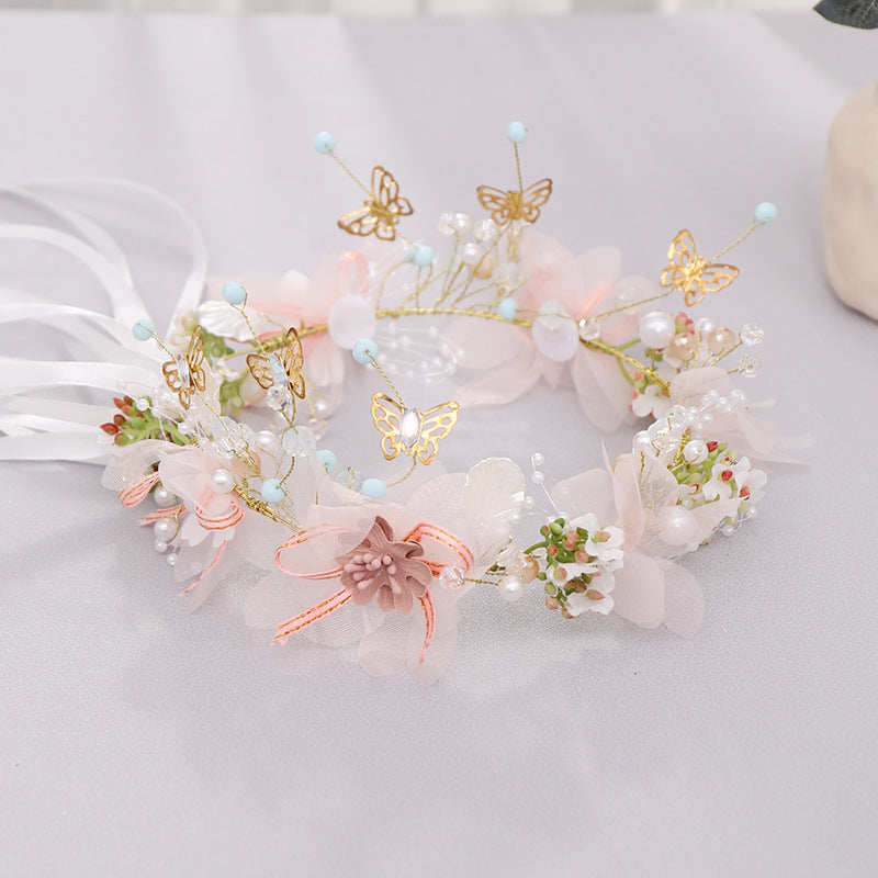 Forest Flower Fairy Children's Wreath