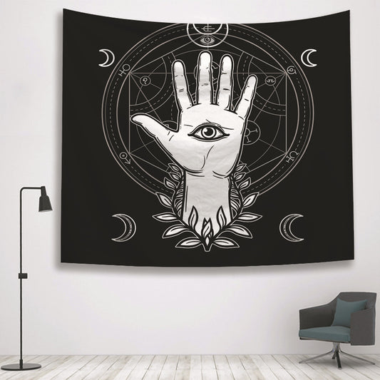 Divination Witch Hand Home Tapestry