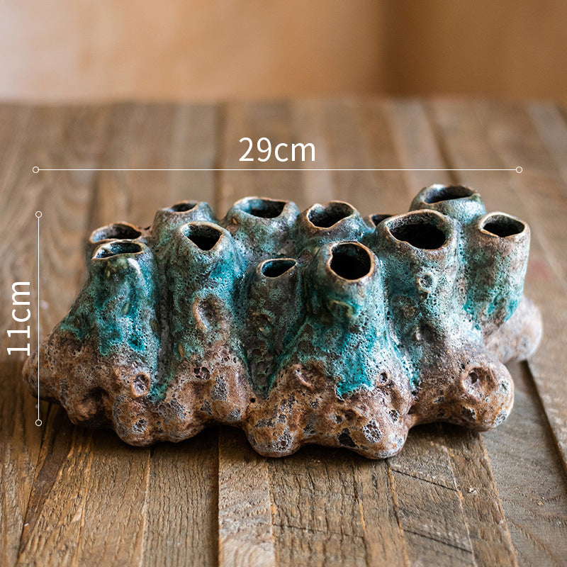 Barnacle Vase Flower Pot Porous