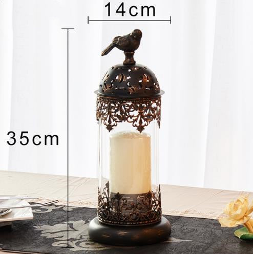 Nordic Moroccan candle holder