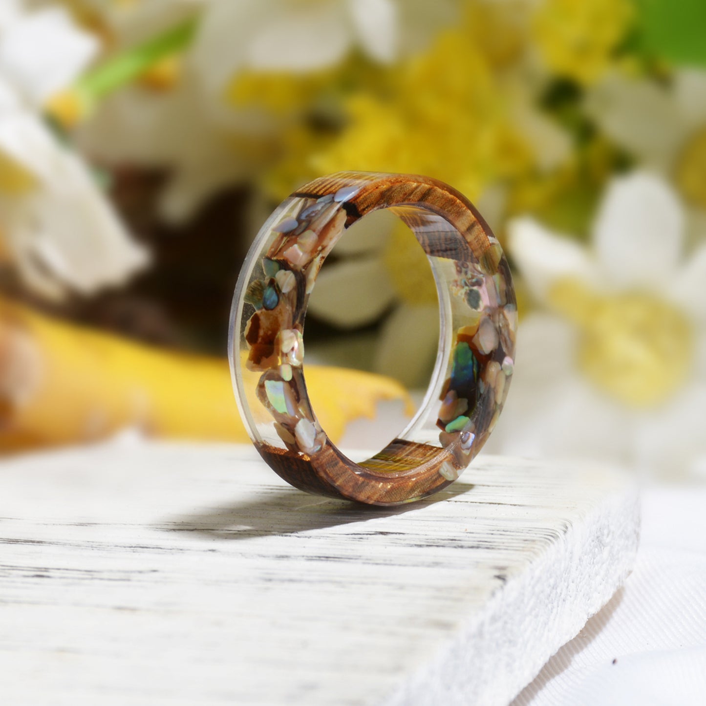 The New Wood Resin Ring, The Forest Is Small And