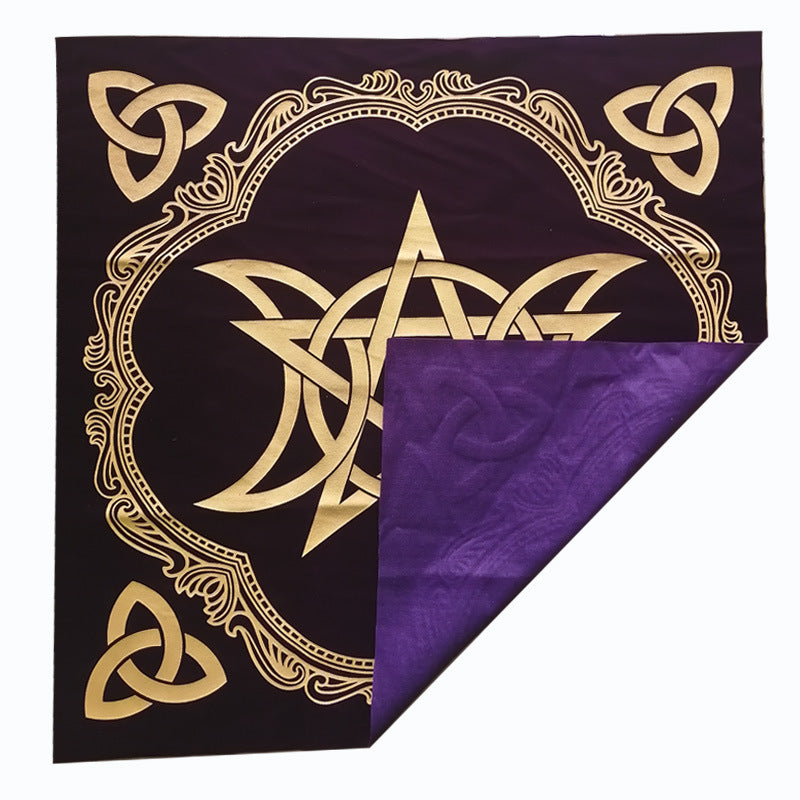 Five Pointed Star Altar Tarot Tablecloth