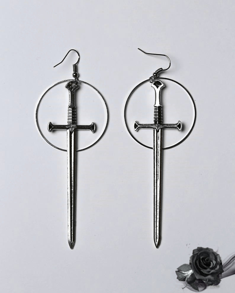 "Two of Swords" Earrings