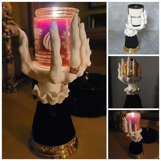 Joint Hand Tray Handicraft Statue Resin Candle Holder