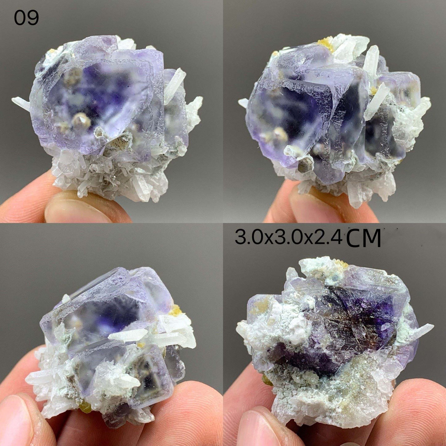 Natural Amethyst Crystal Cluster Quartz Raw Crystals Healing