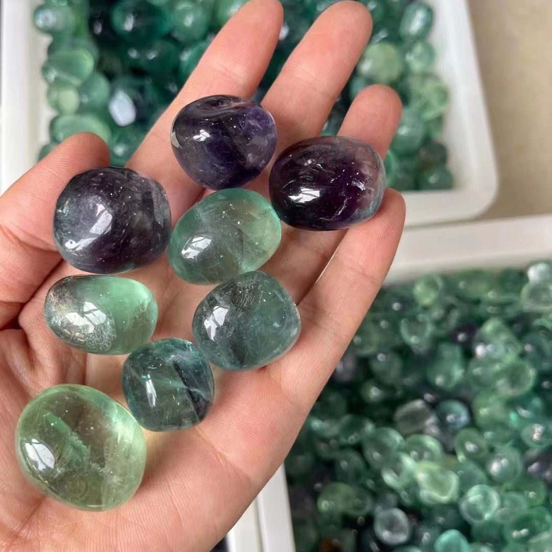 Fashion Natural Green Fluorite Raw Ore 10-30mm