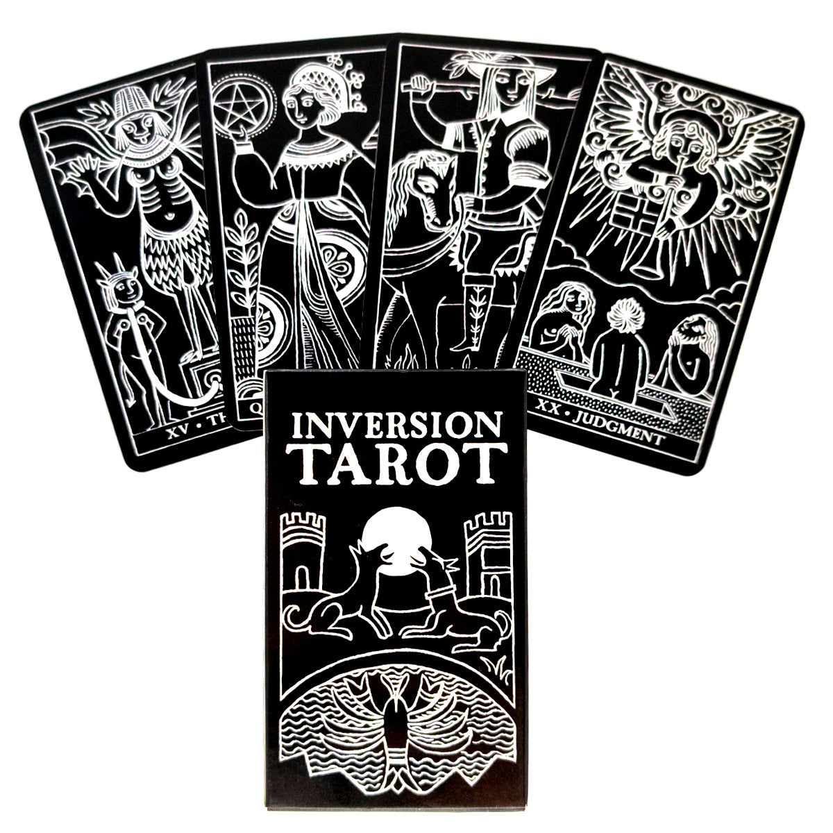 Reverse Color Marseille Tarot English Tarot