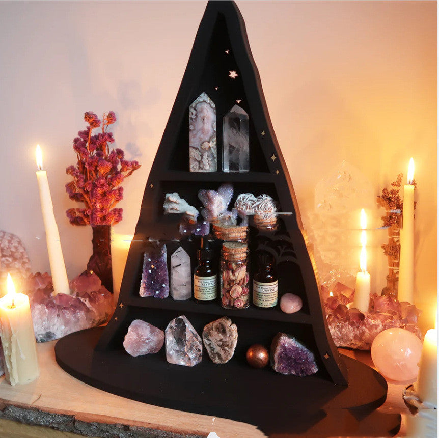 Witch Hat Crystal Shelf Travel Organizer