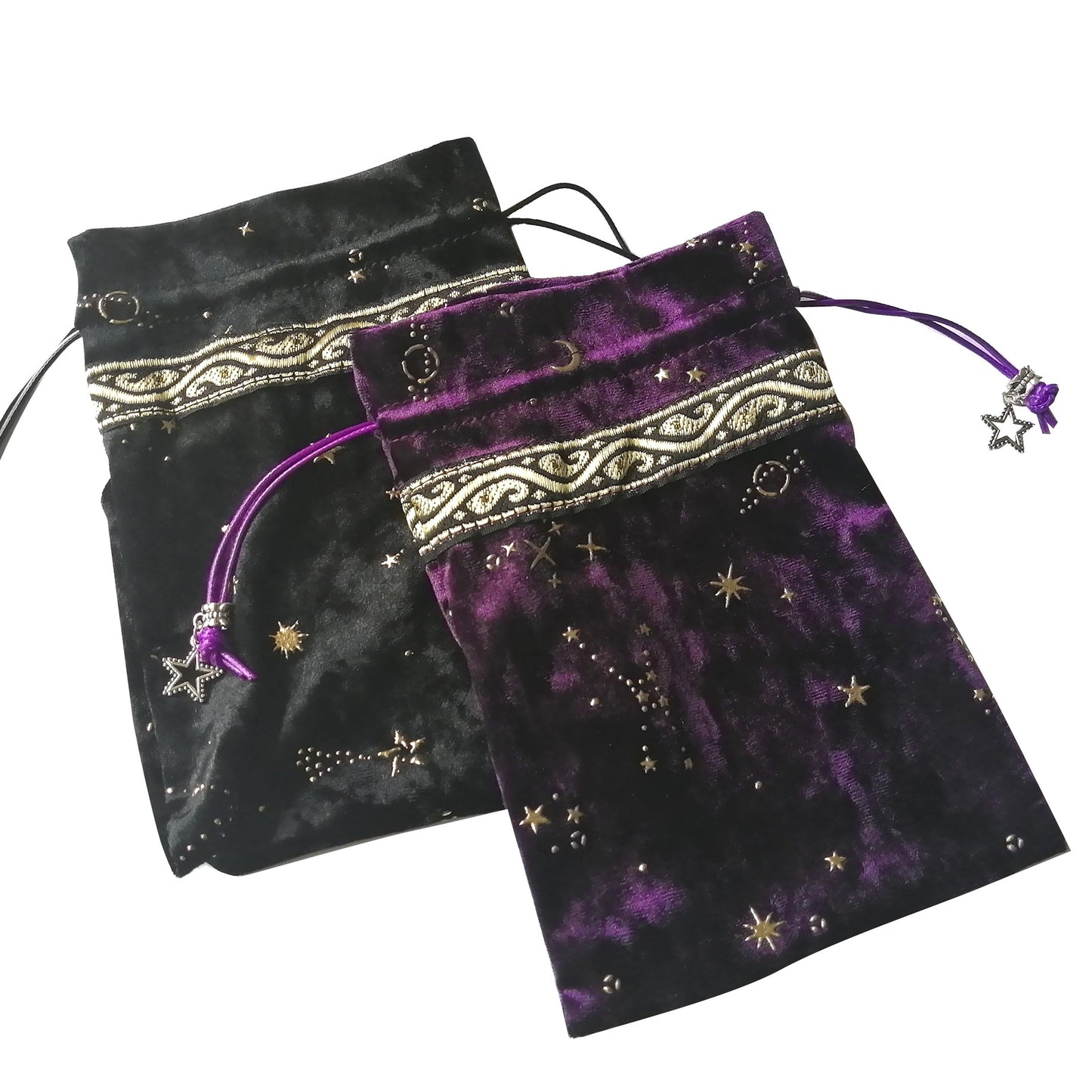 Fashion Witch Constellation Energy Crystal Storage Bag